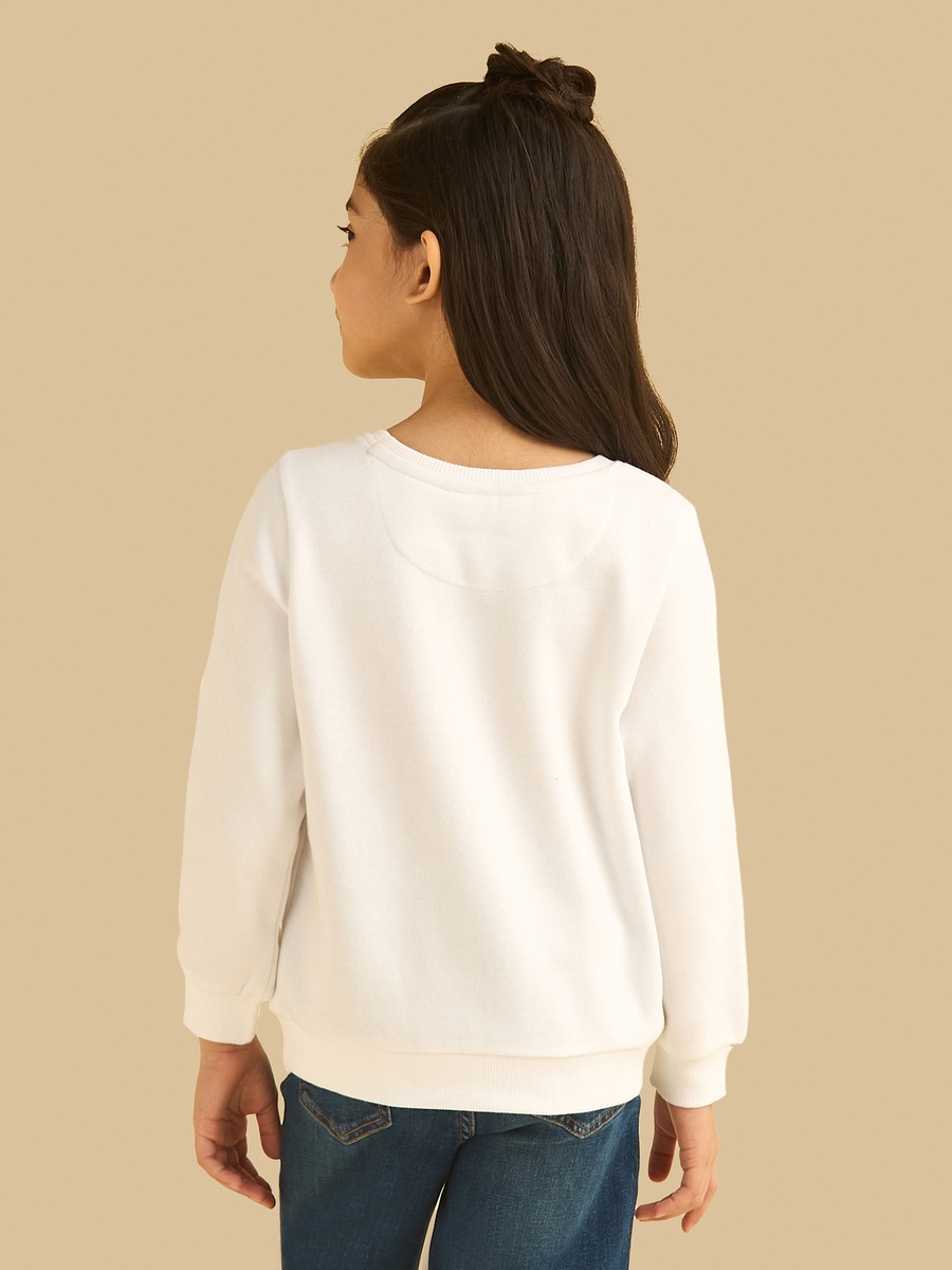 Stitch Print Sweatshirt