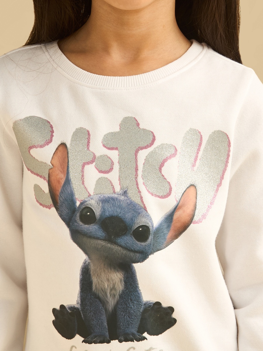Stitch Print Sweatshirt