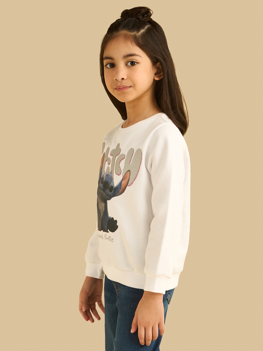 Stitch Print Sweatshirt