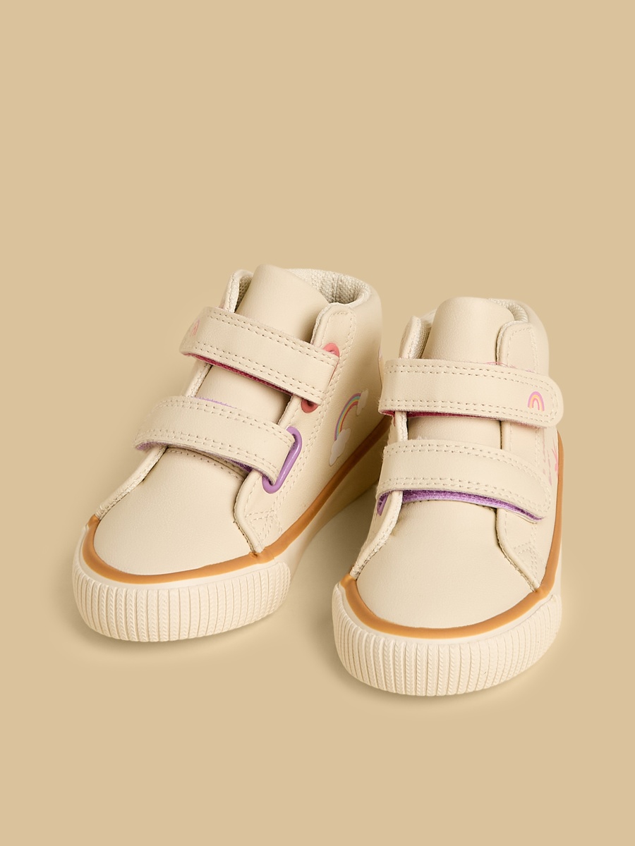 Unicorn Print High Top Sports Shoes