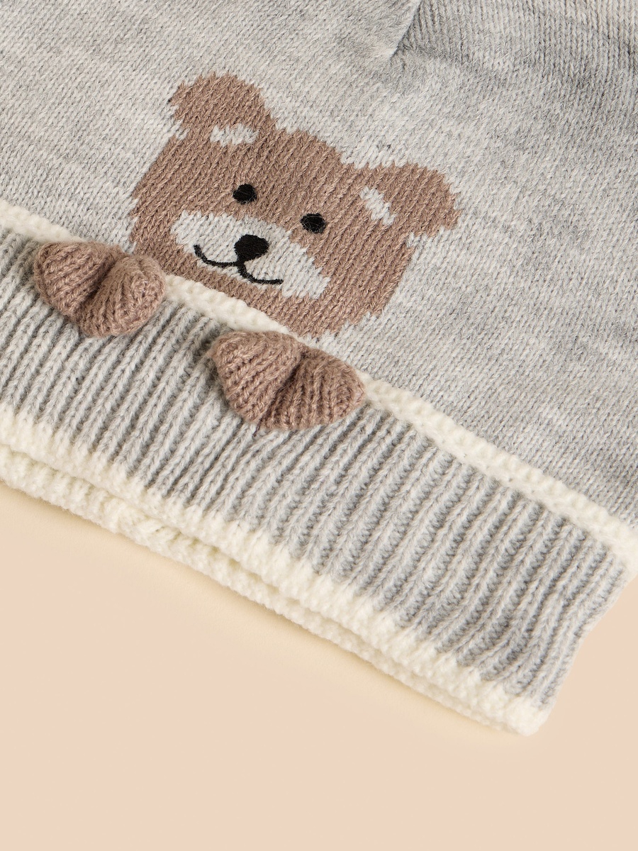 Bear Accent Beanie