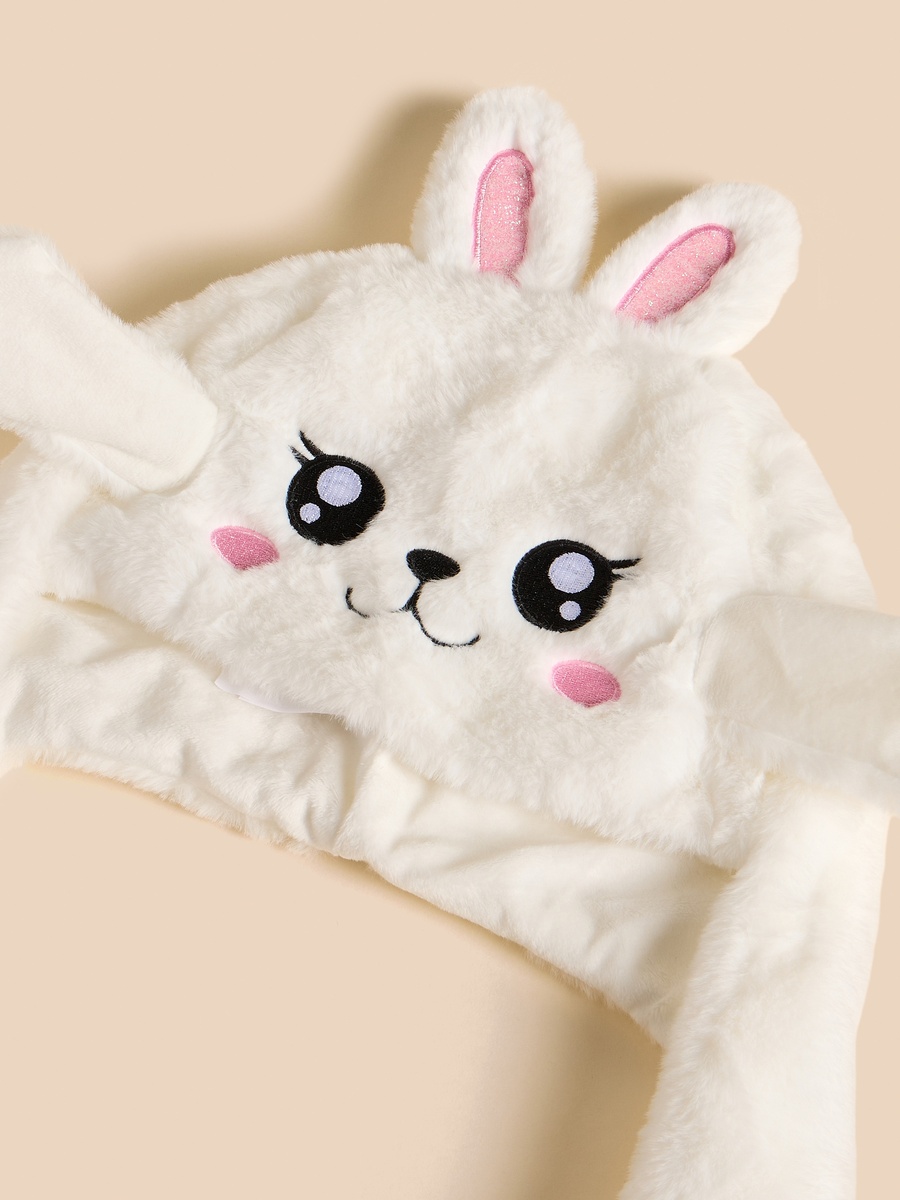 Bunny Plush Cap with Moving Ears