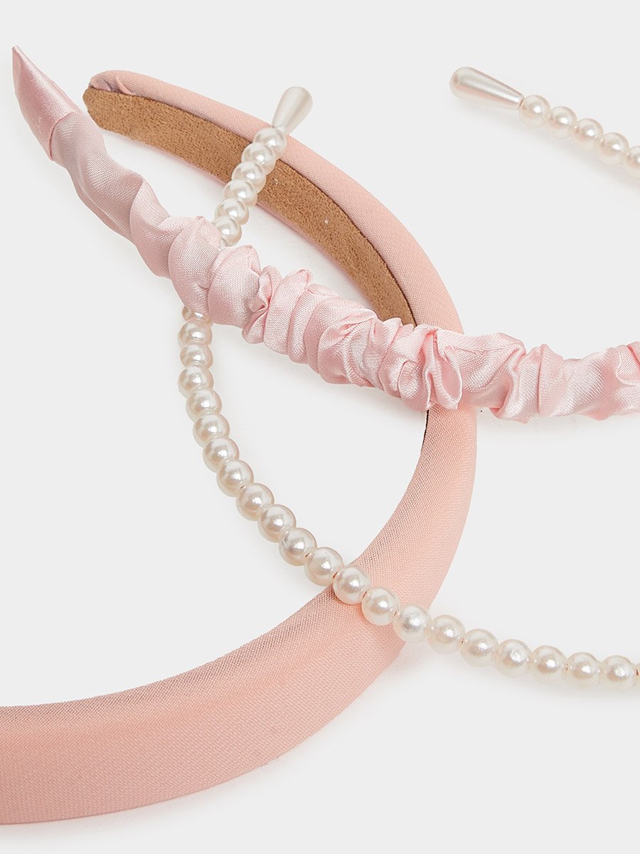 Pack of 3 - Pink Headband
