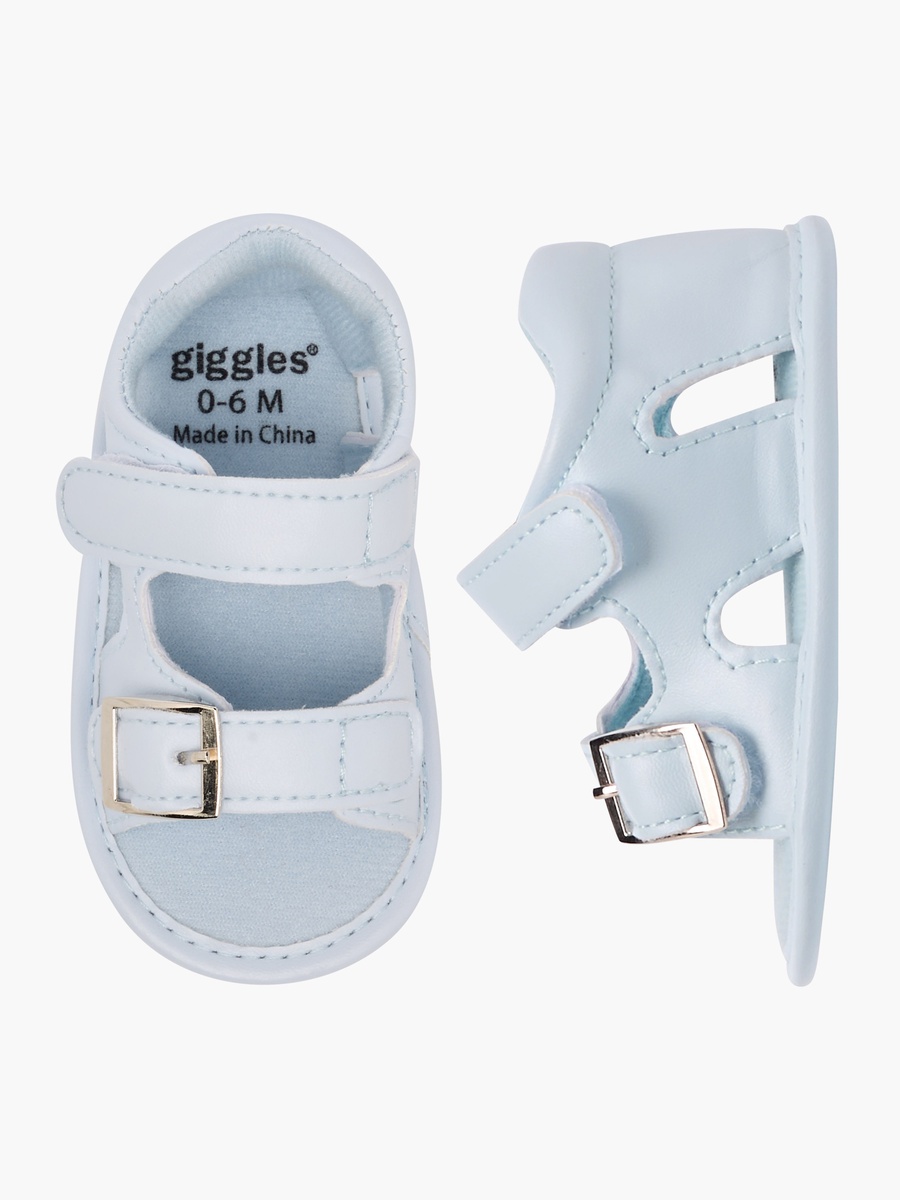 Buckle Accent Booties with Hook and Loop Closure