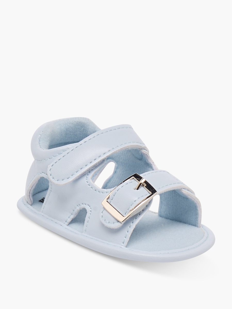 Buckle Accent Booties with Hook and Loop Closure