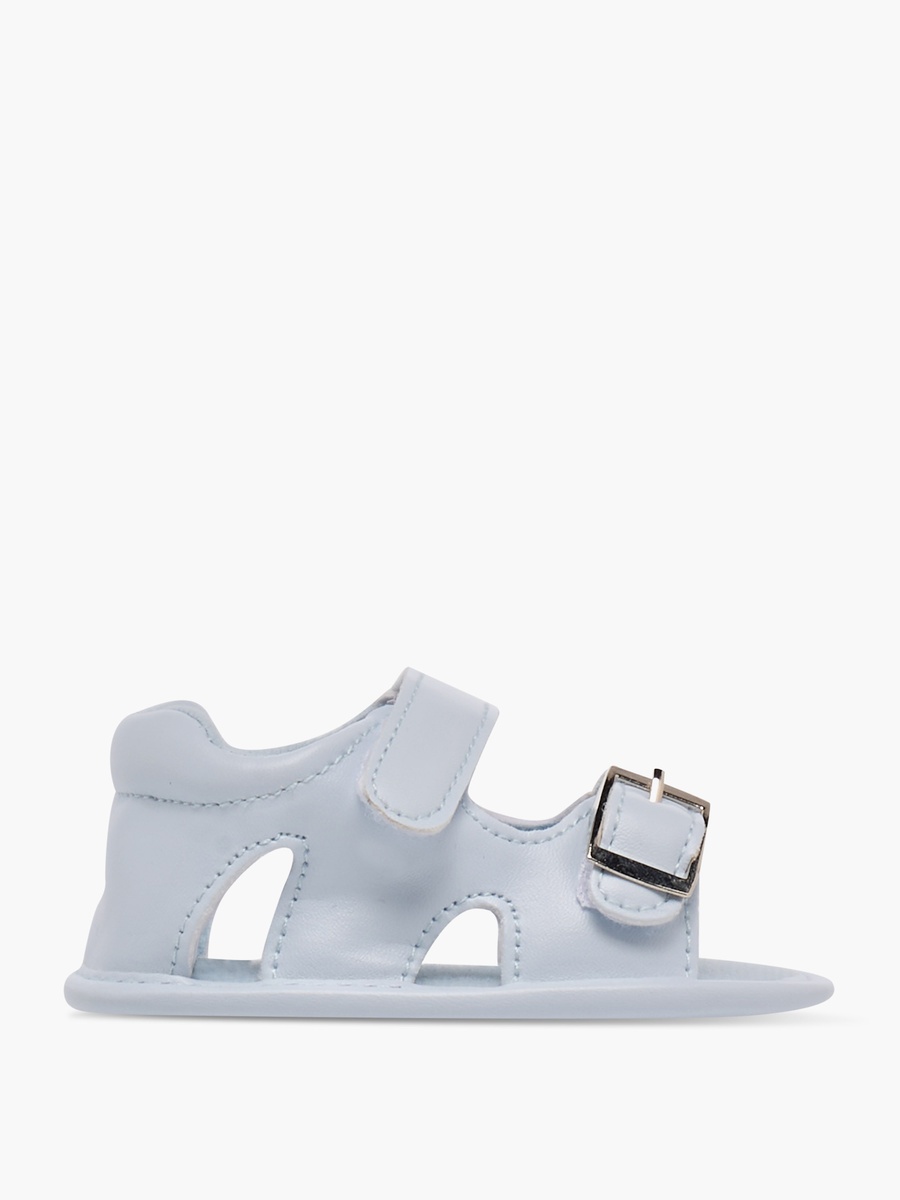 Buckle Accent Booties with Hook and Loop Closure