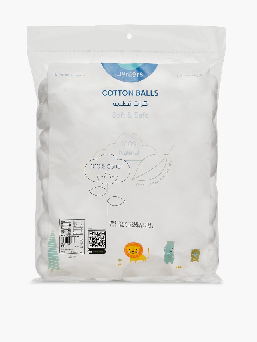100-Piece Cotton Balls Set