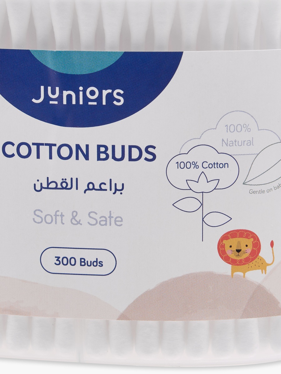 مجموعة أعواد قطنية 300 قطعة