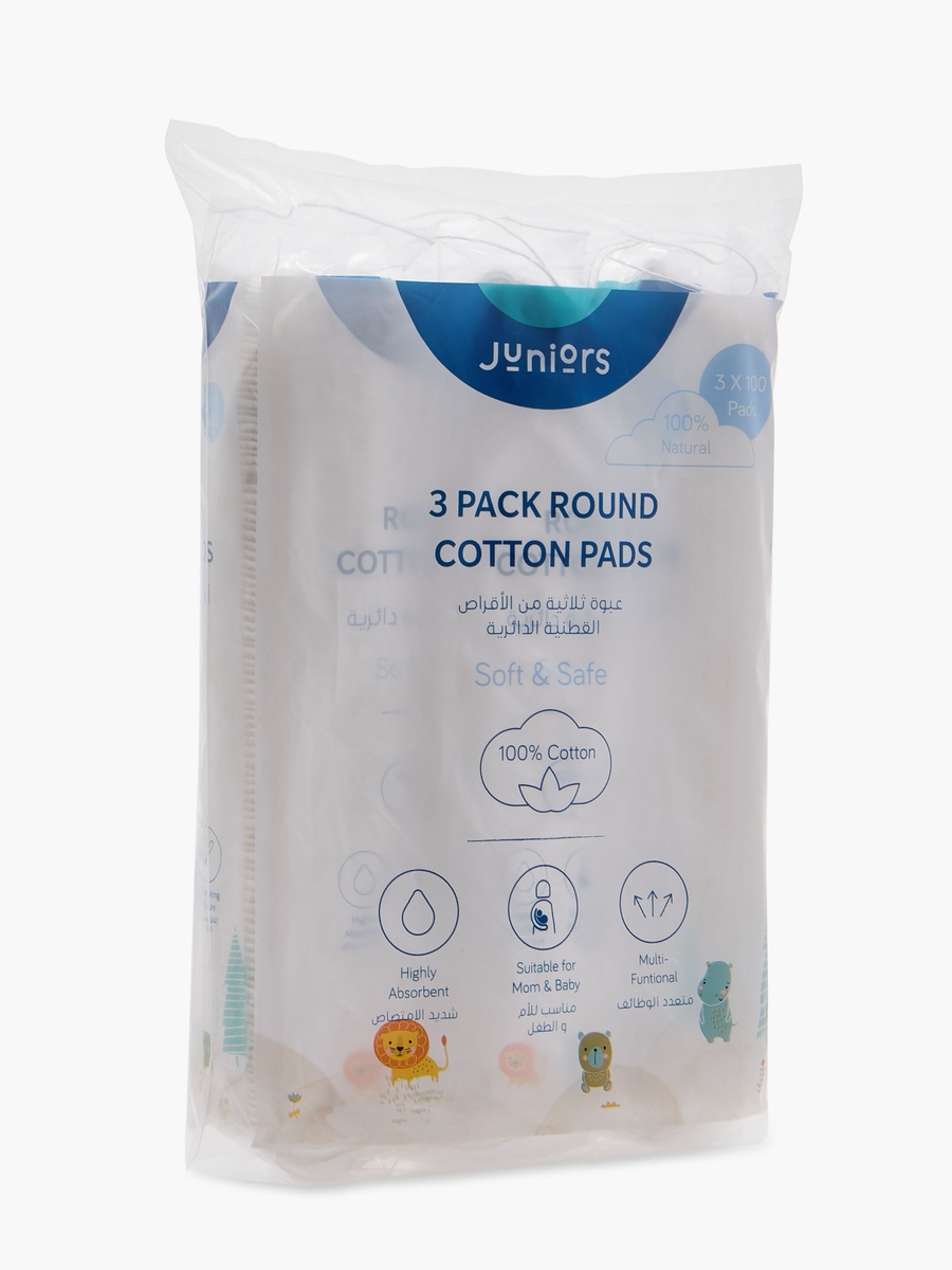 300-Piece Round Cotton Pads Set