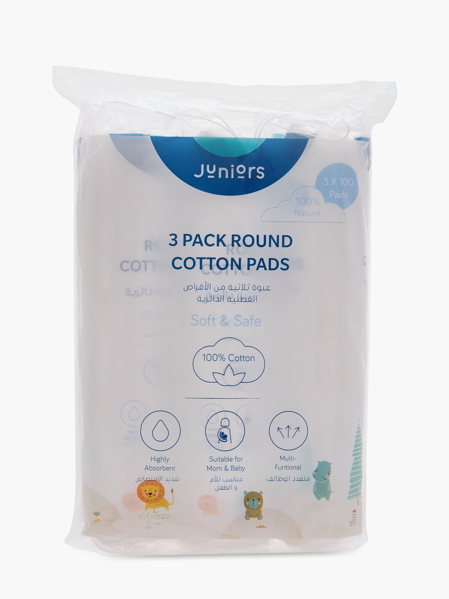 300-Piece Round Cotton Pads Set