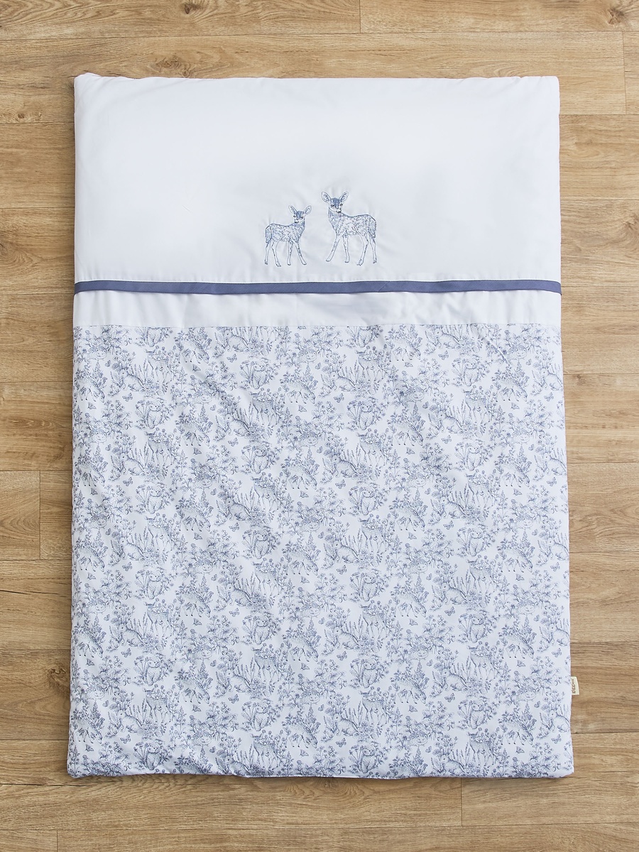 4-Piece Printed Comforter Set - 90x130 cm