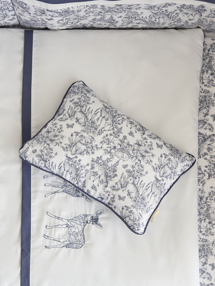4-Piece Printed Comforter Set - 90x130 cm