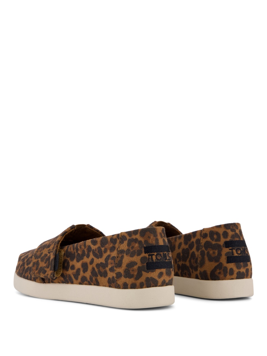 Animal Printed Canvas Slip-On Shoes