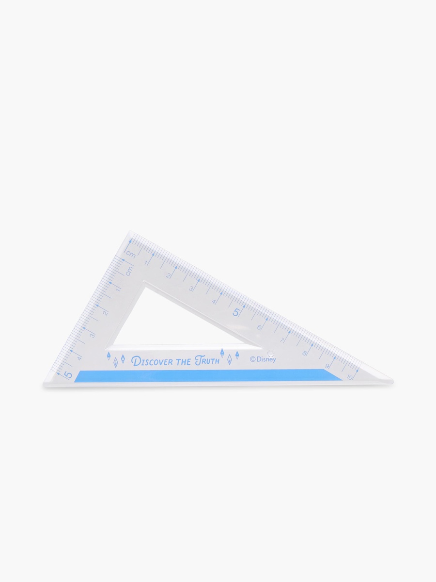 4-Piece Geometry Ruler Set