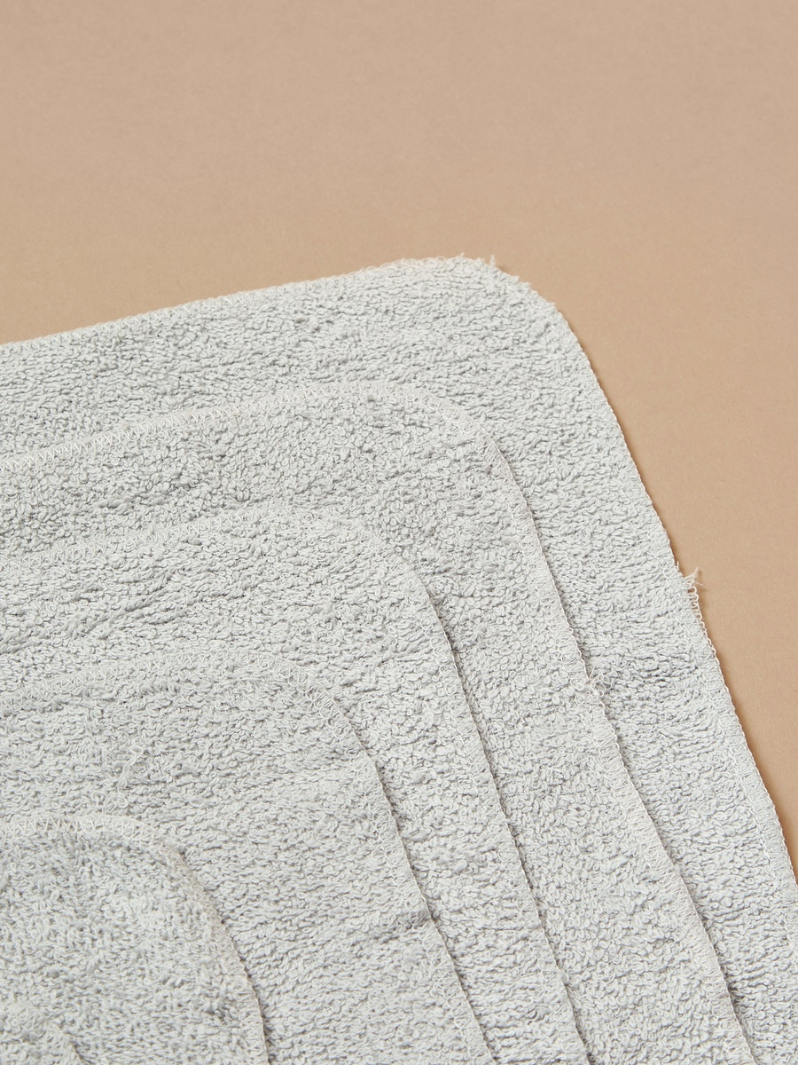Solid Washcloth - Set of 8