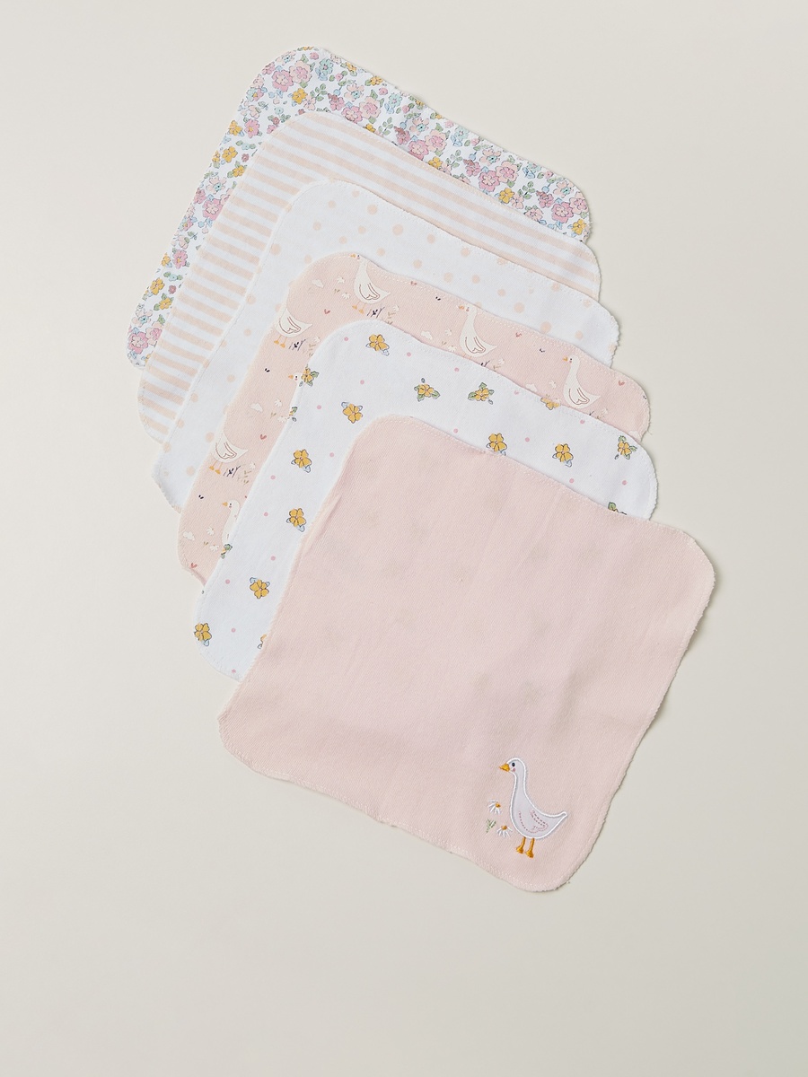 Assorted Wash Cloth - Set of 6