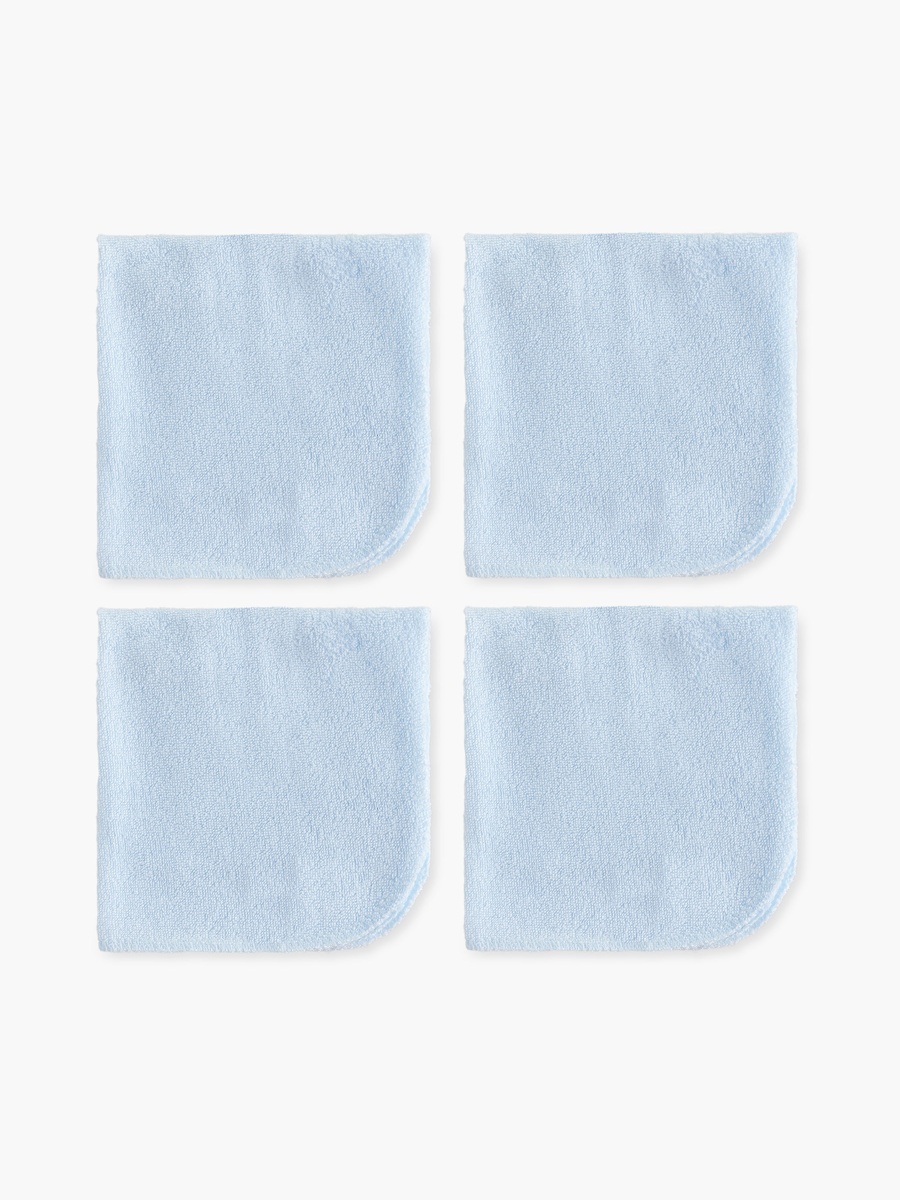 12-Piece Assorted Wash Cloth Set - 25x25 cm