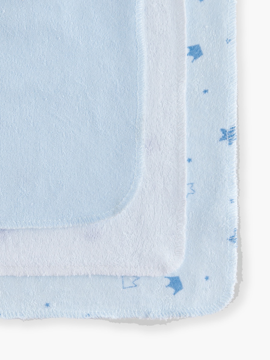 12-Piece Assorted Wash Cloth Set - 25x25 cm