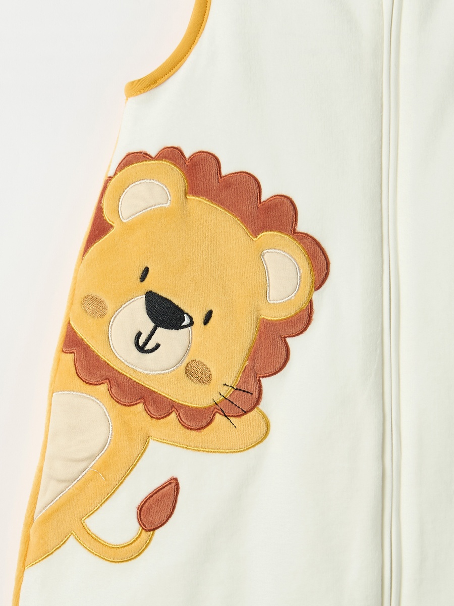 Lion and Tiger Applique Sleeping Bag - 6-18 months