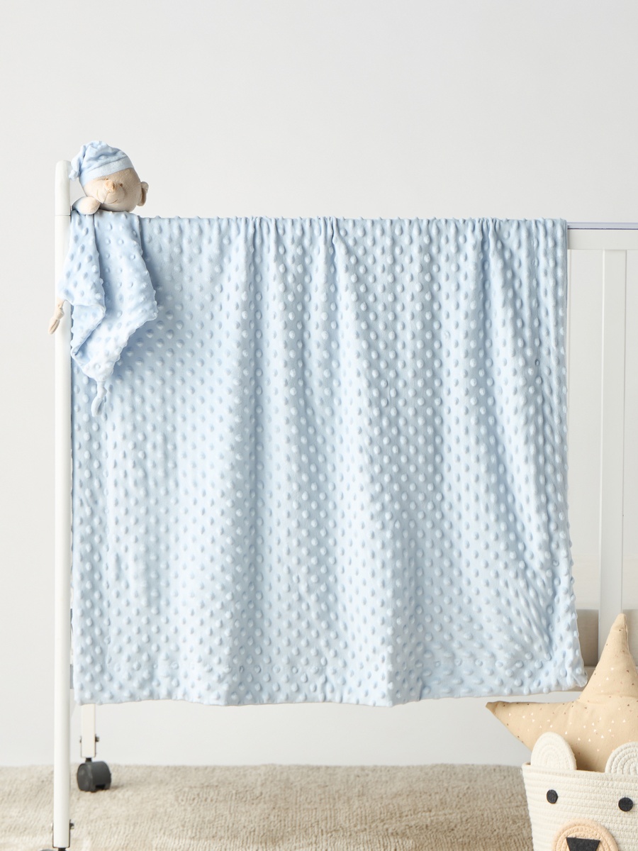 Bear Shaped Plush Toy and Blanket Gift Set
