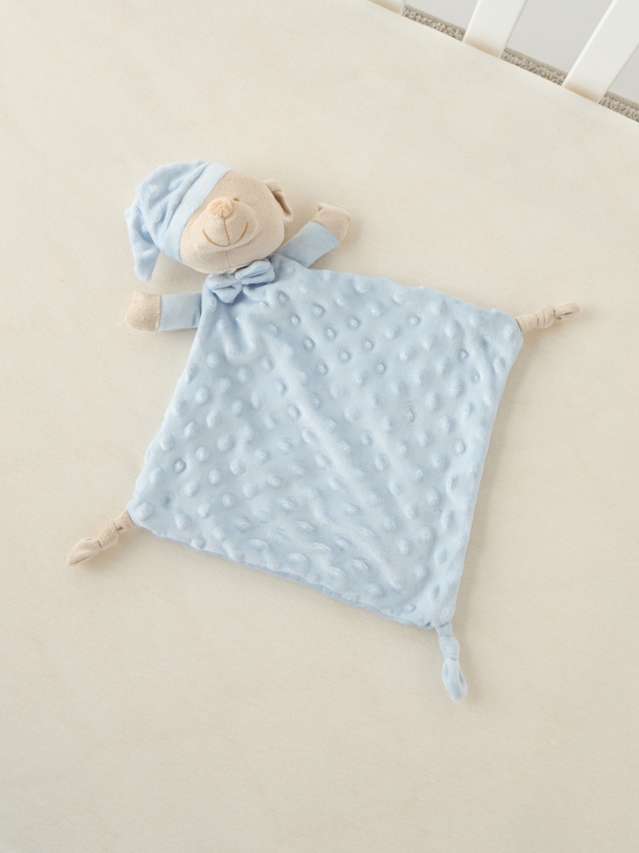 Bear Shaped Plush Toy and Blanket Gift Set