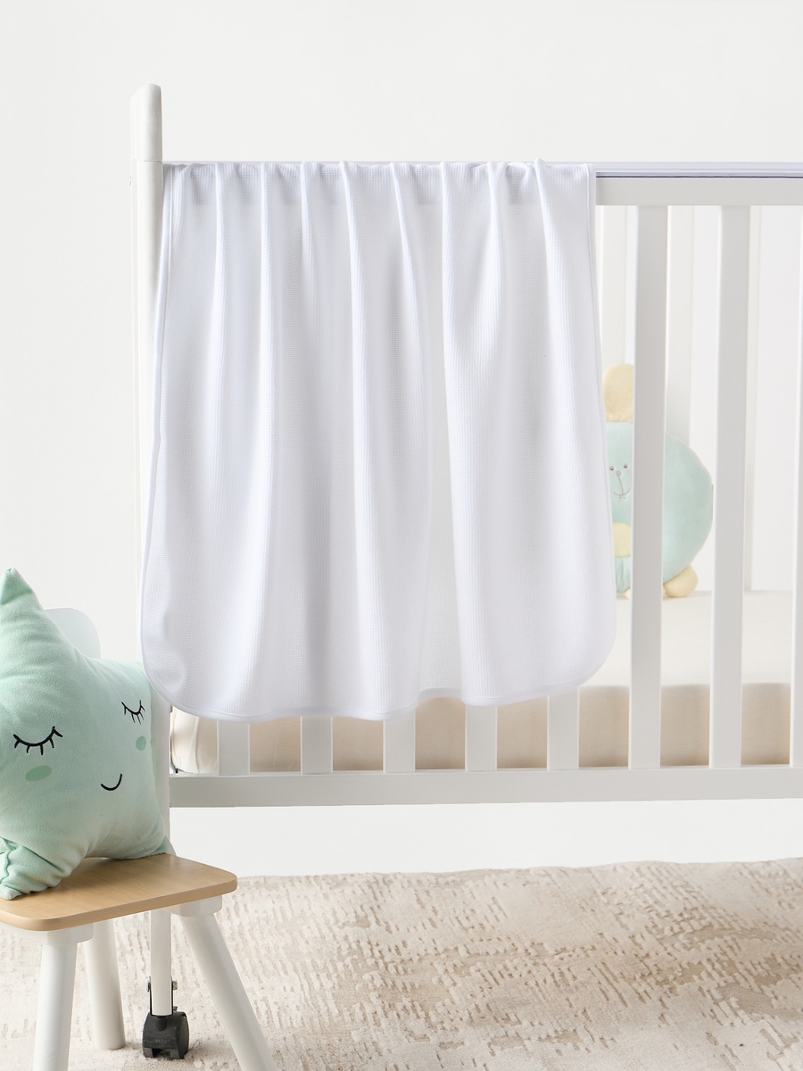 Waffle Textured Receiving Blanket - 80x100 cm