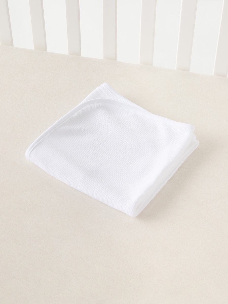 Waffle Textured Receiving Blanket - 80x100 cm