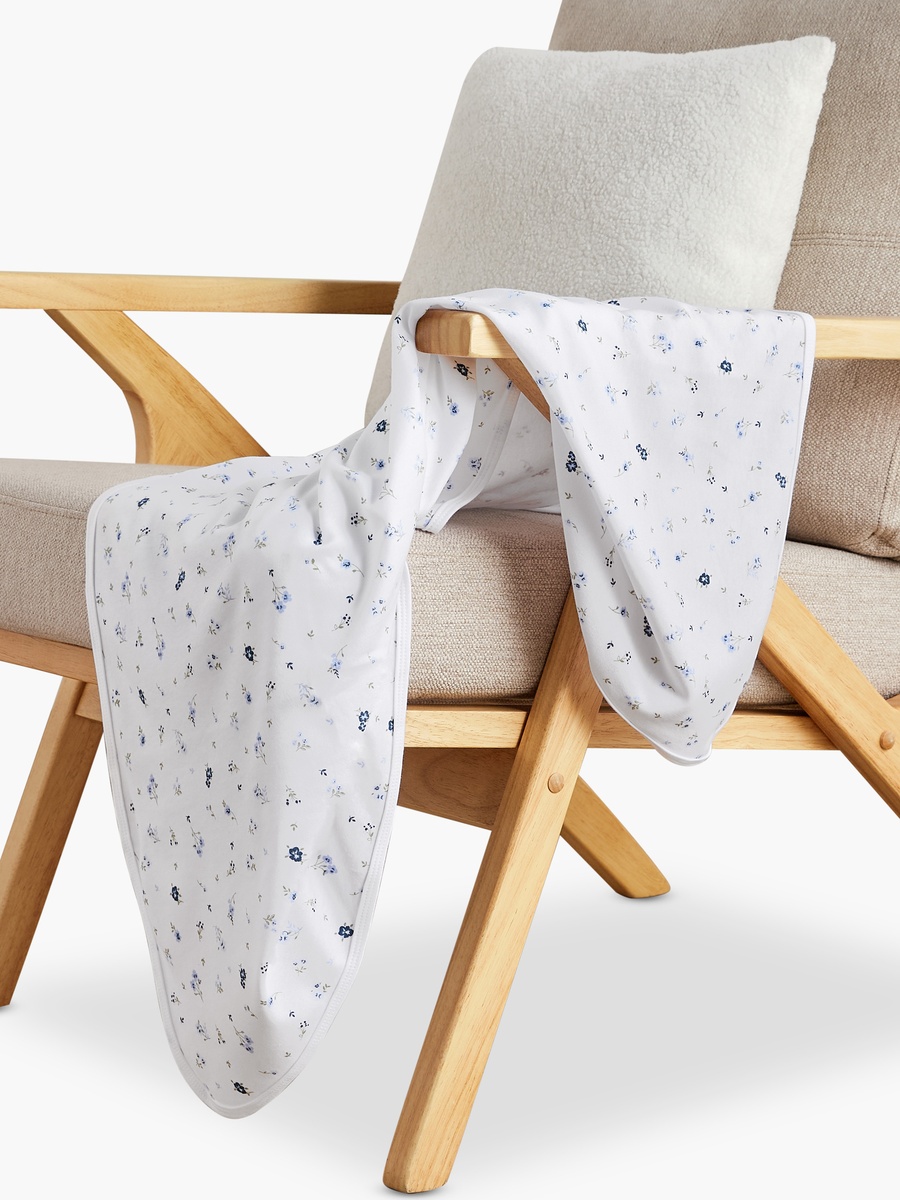 Floral Print Receiving Blanket - 70x70 cm
