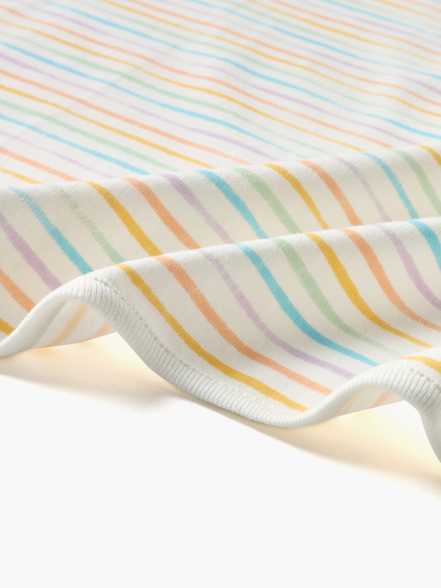 Striped Receiving Blanket - 70x70 cm