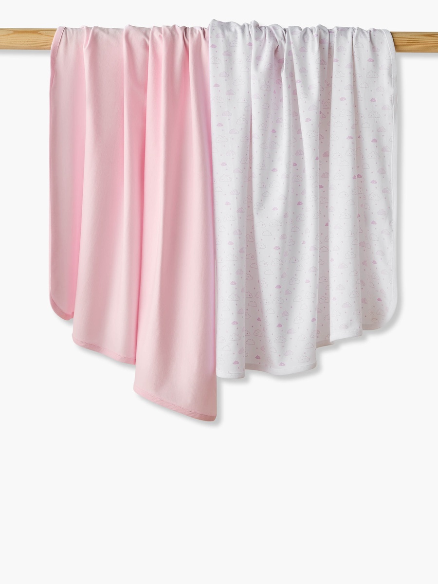 Assorted Receiving Blanket - Set of 2