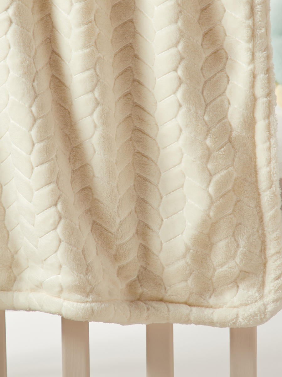 Textured Flannel Blanket - 76x102 cm