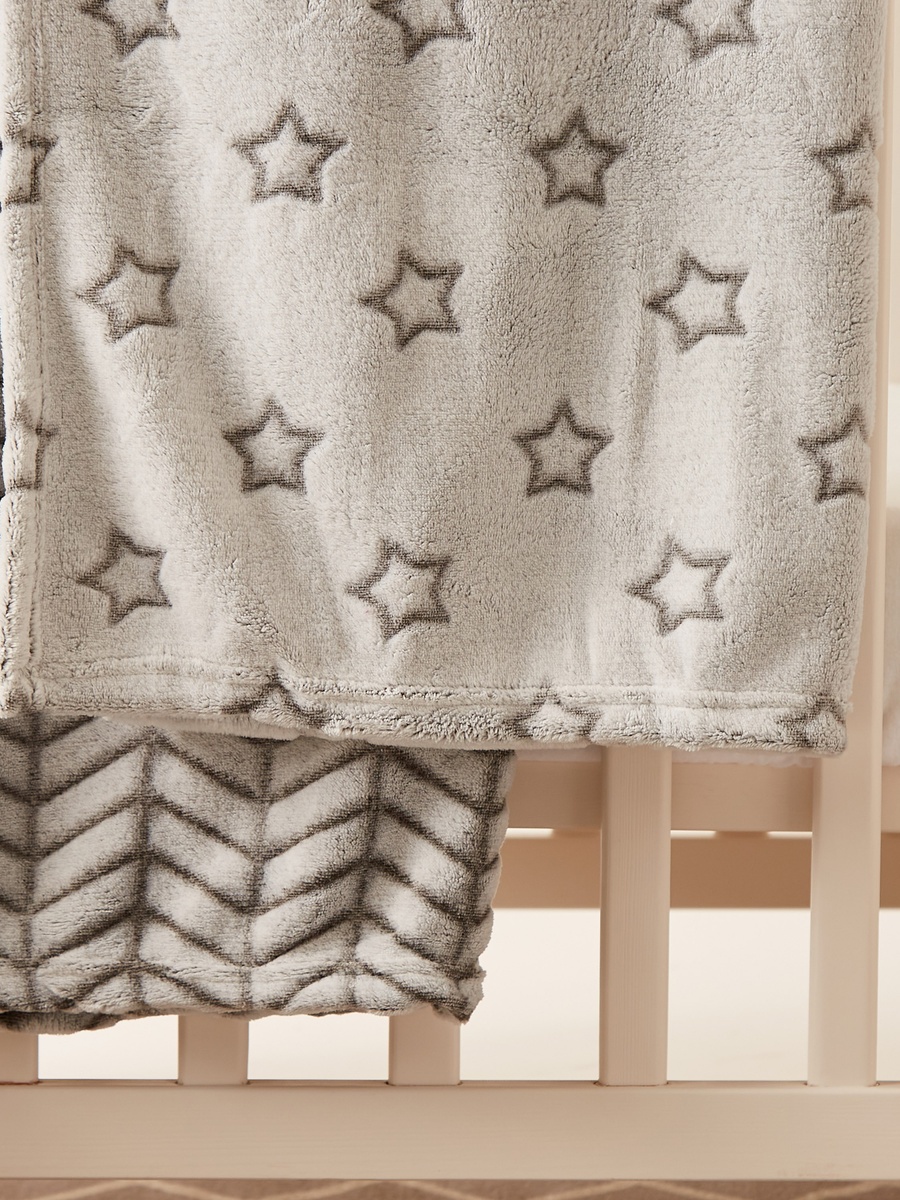 Coral Fleece Blanket - Set of 2