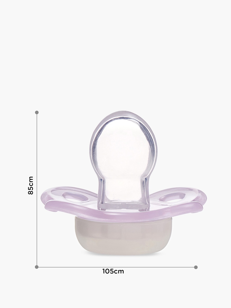 2-Piece Printed Pacifier Set - 0-6 months