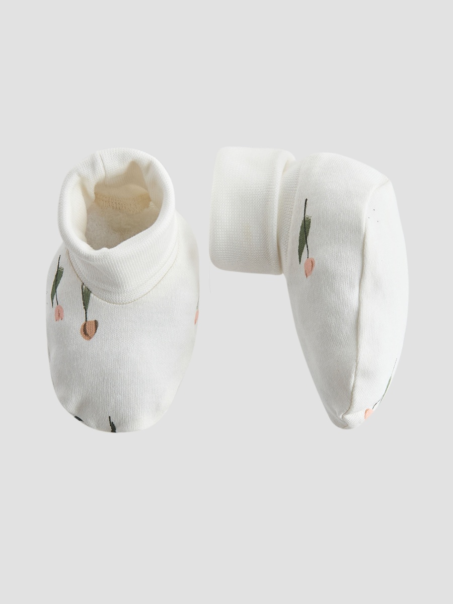 Assorted Cuffed Booties - Set of 3