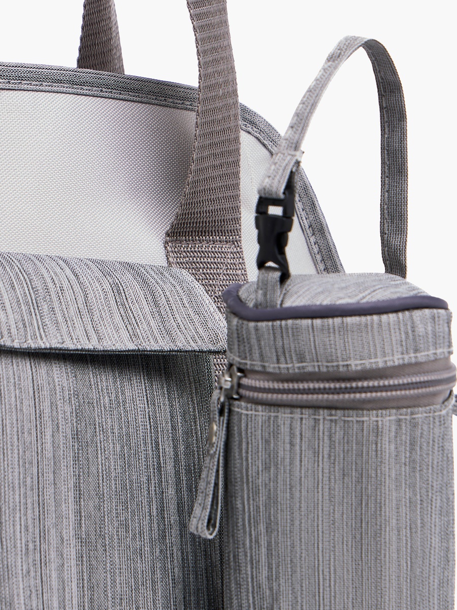 Diaper Bag with Zip Closure