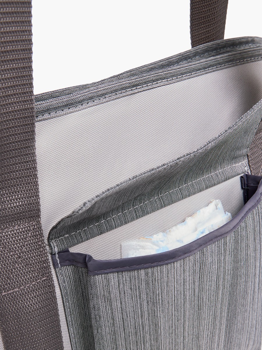 Diaper Bag with Zip Closure
