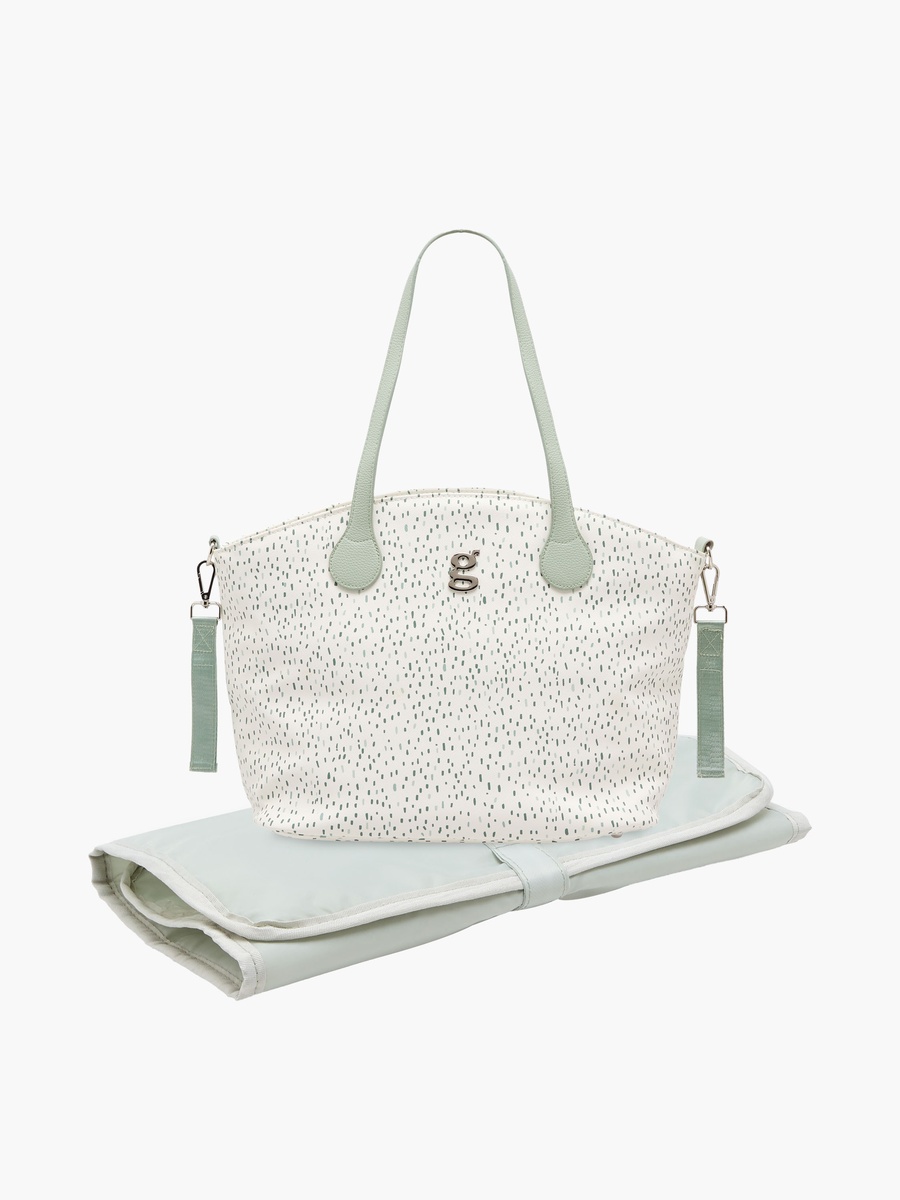All-Over Print Diaper Bag with Changing Mat