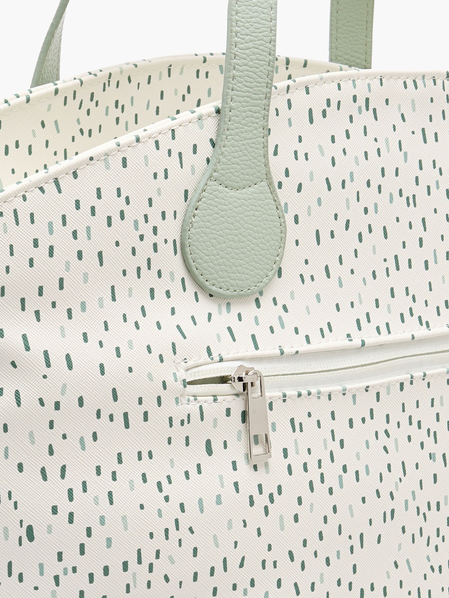 All-Over Print Diaper Bag with Changing Mat