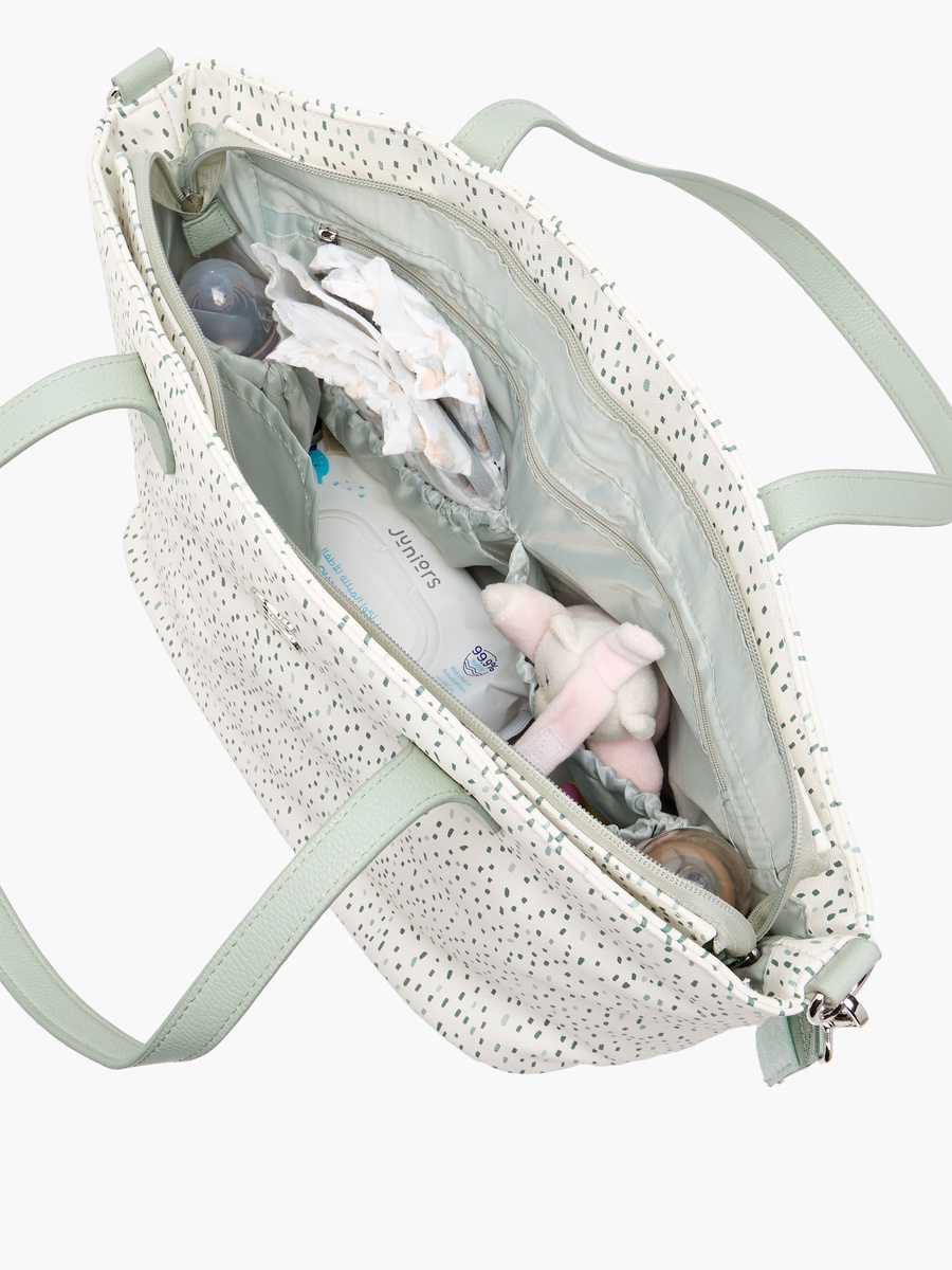 All-Over Print Diaper Bag with Changing Mat