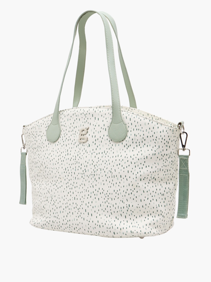 All-Over Print Diaper Bag with Changing Mat