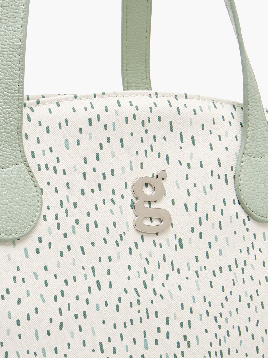 All-Over Print Diaper Bag with Changing Mat