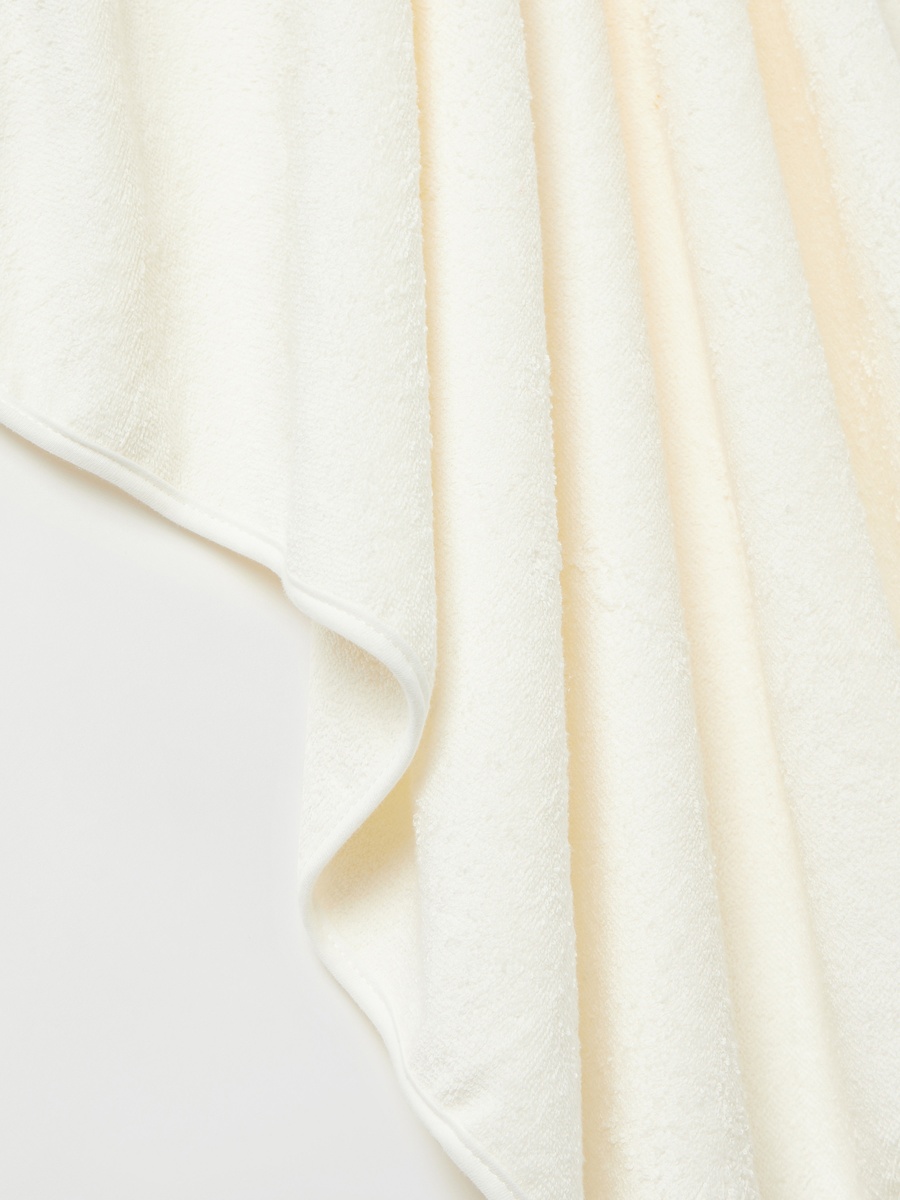 Typography Embroidered Hooded Towel - 76x76 cm