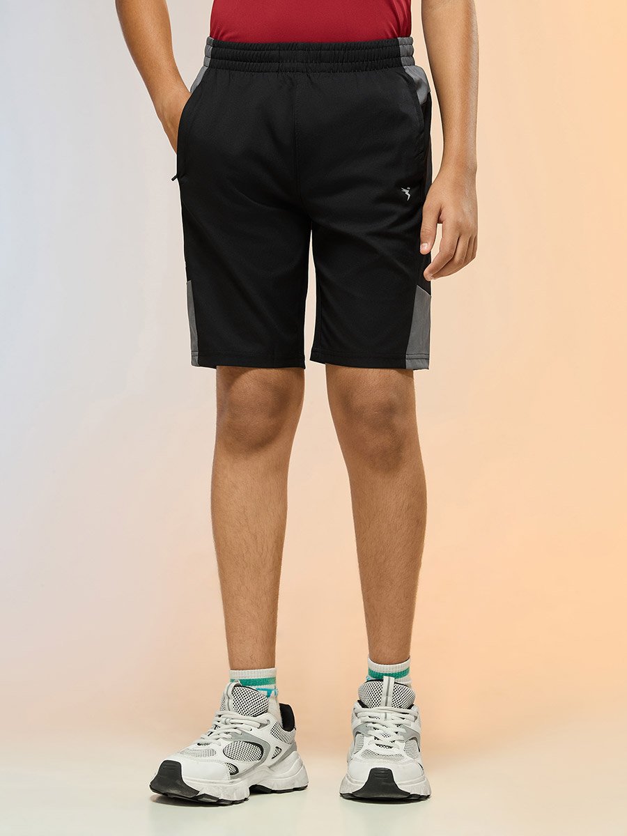 Boys Slim Fit Sports Shorts with TS FLEXI
