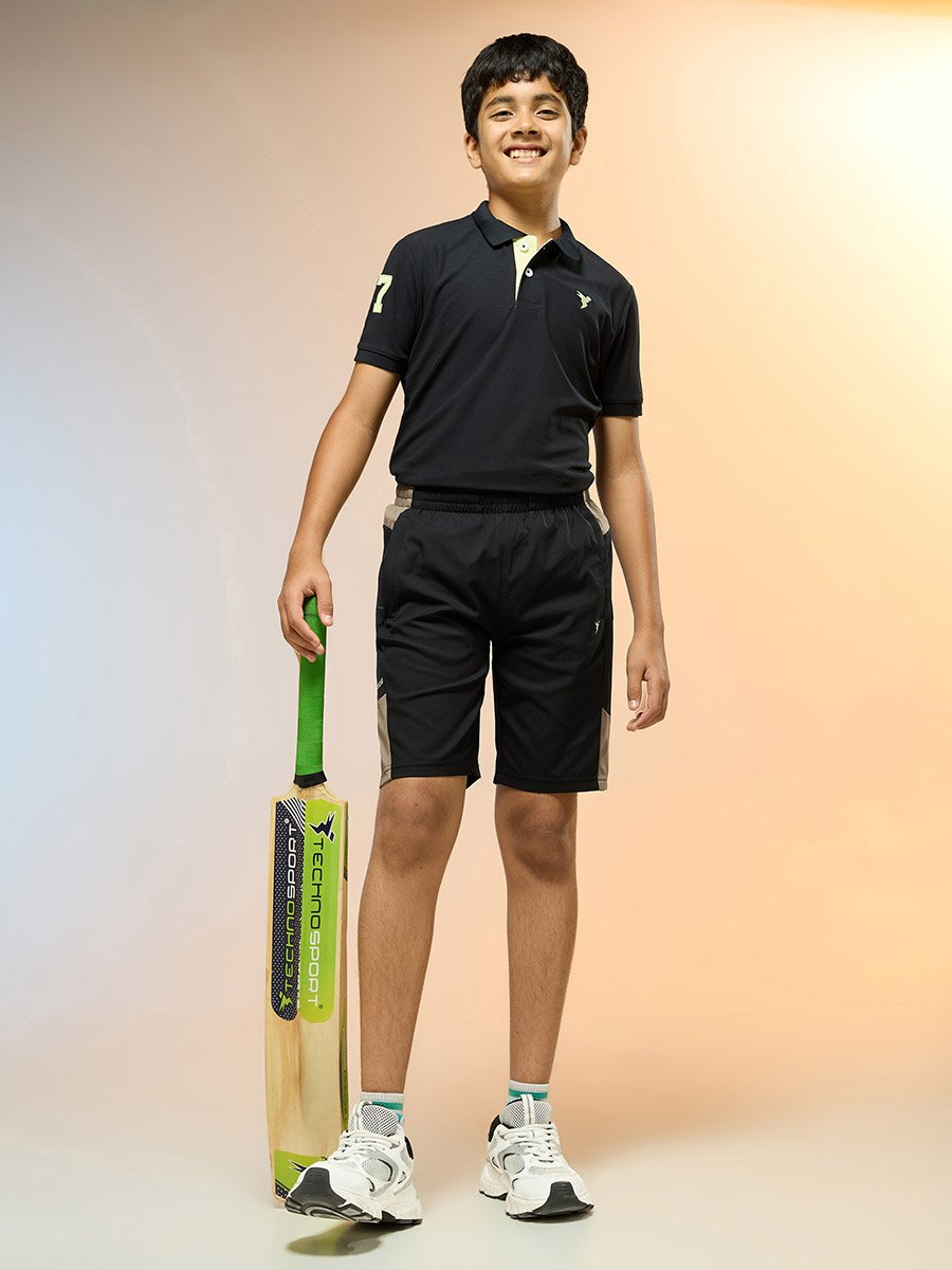 Boys Slim Fit Sports Shorts with TS FLEXI