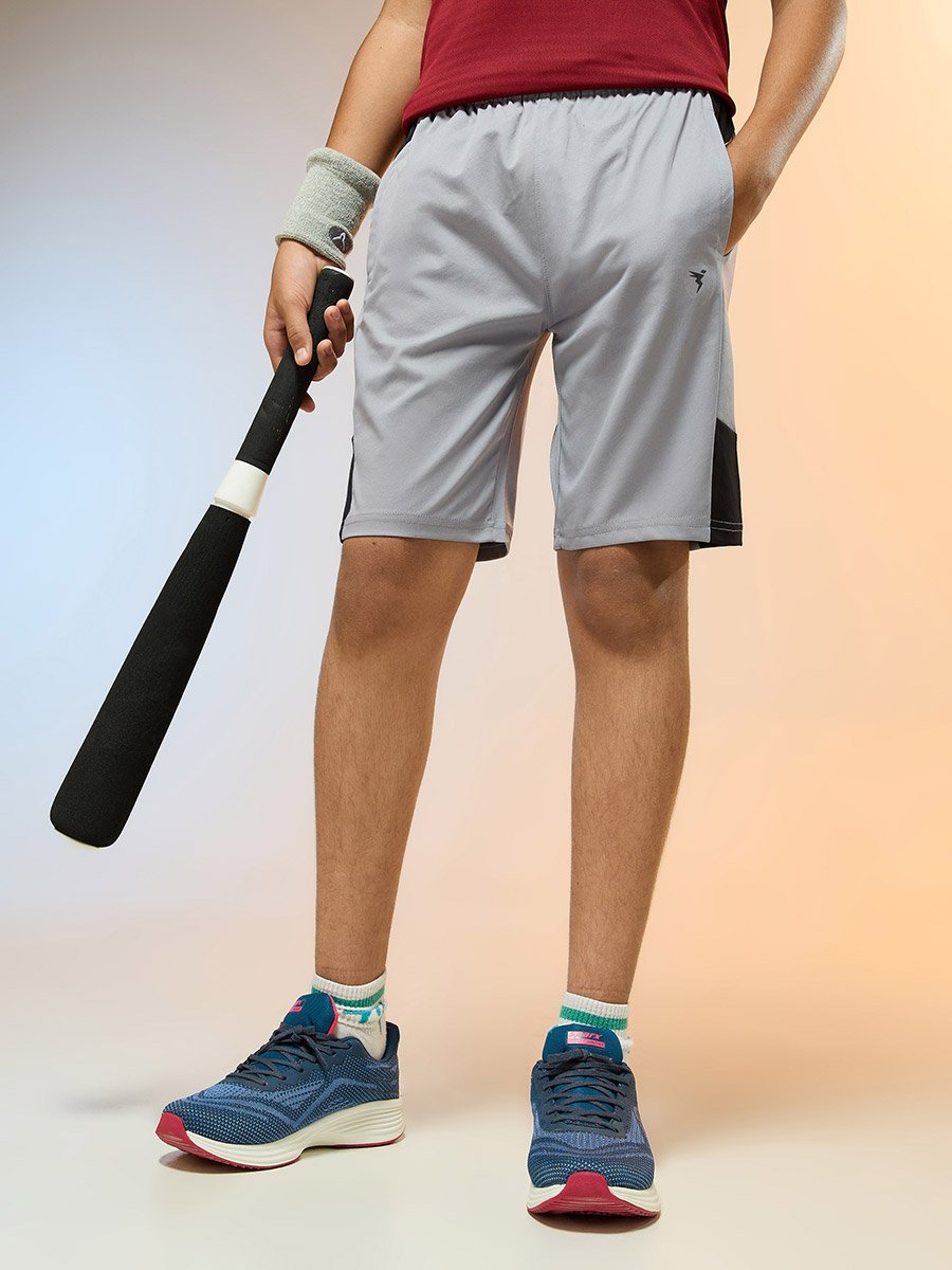 Boys Slim Fit Sports Shorts with TS FLEXI