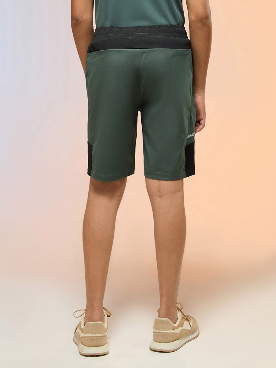 Boys Slim Fit Sports Shorts with TS FLEXI