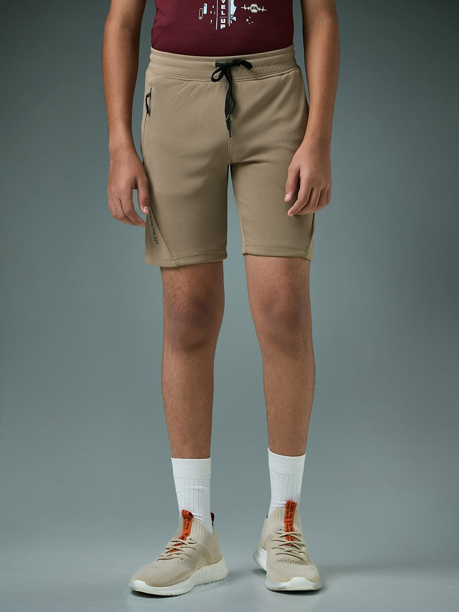 Boys Slim Fit Sports Shorts with TECHNO GUARD