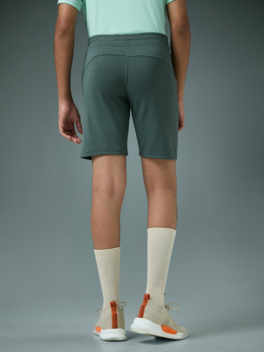 Boys Slim Fit Sports Shorts with TECHNO GUARD