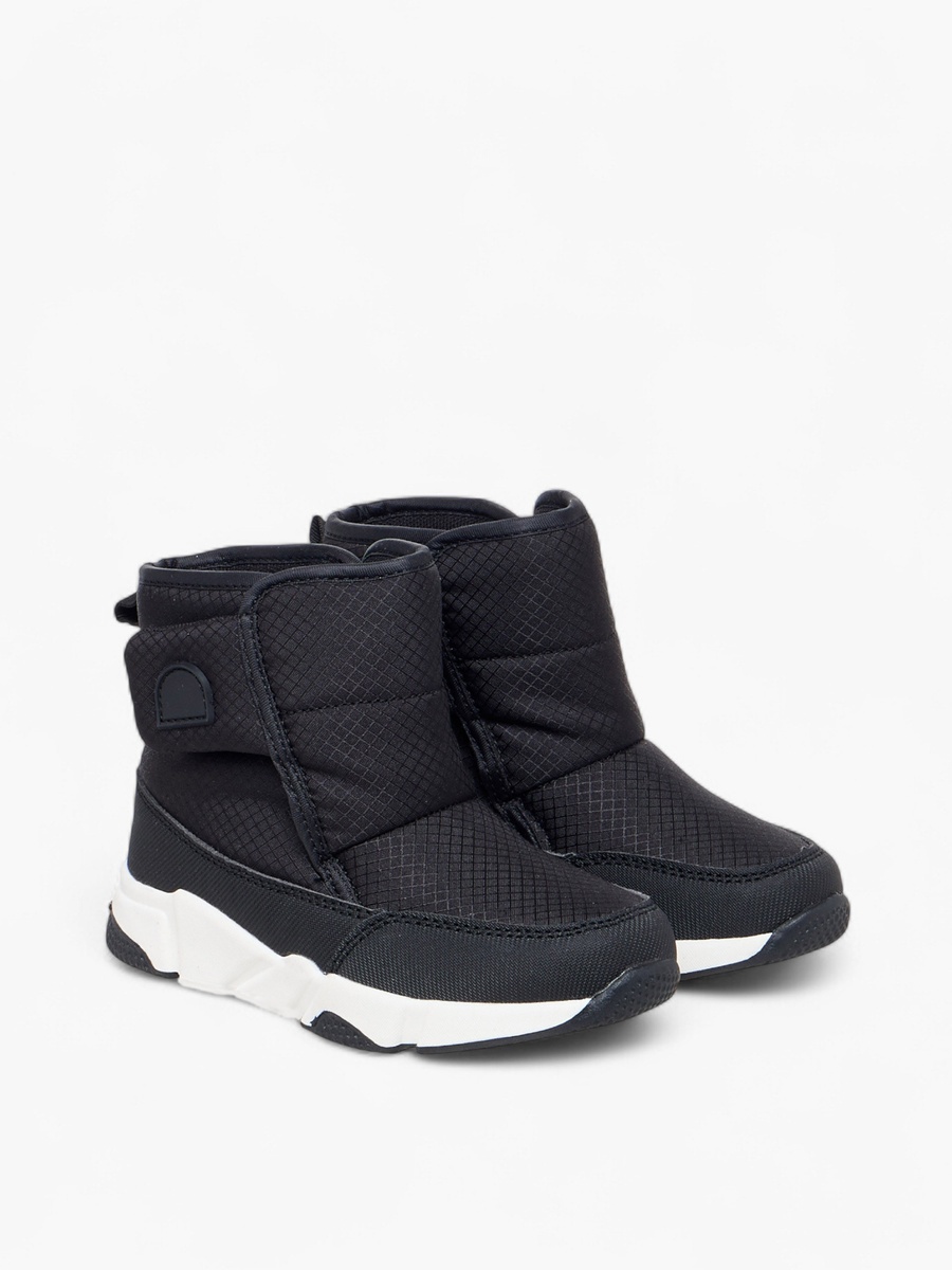 Hook and Loop Ankle Boots