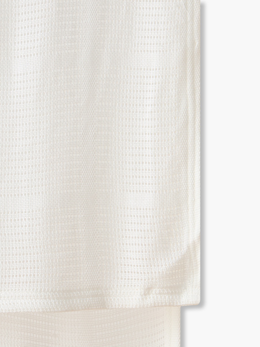 Blanket with Cellular Knit Design - 80x100 cm